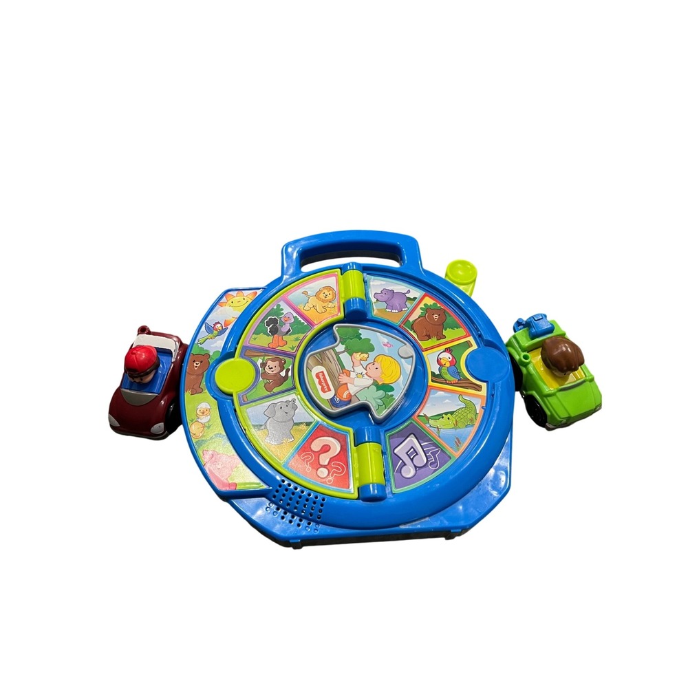 Fisher-Price Little People World of Animals‎ See n Say with 2 Bonus Vehicles